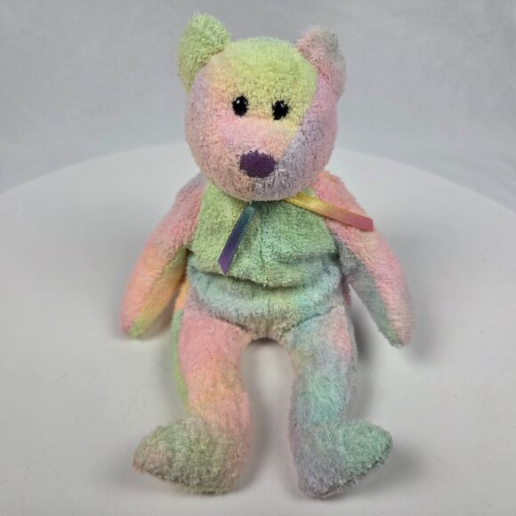 Ty Beanie Babies Groovy Bear 1999 - Picture 1 of 5